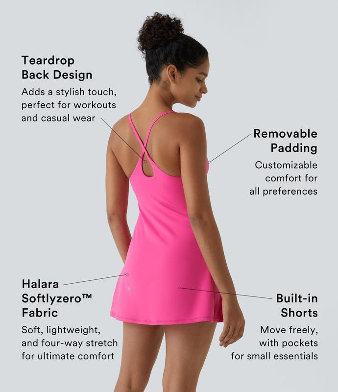Softlyzero Plush Backless Active Dress