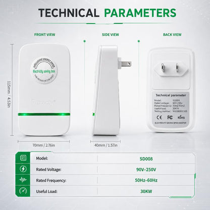 Smart Saver Pro — Plug-In Electricity Saving Device
