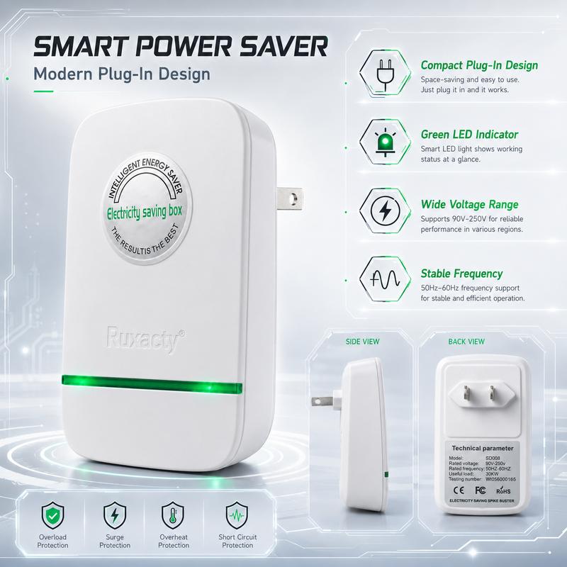 Smart Saver Pro — Plug-In Electricity Saving Device
