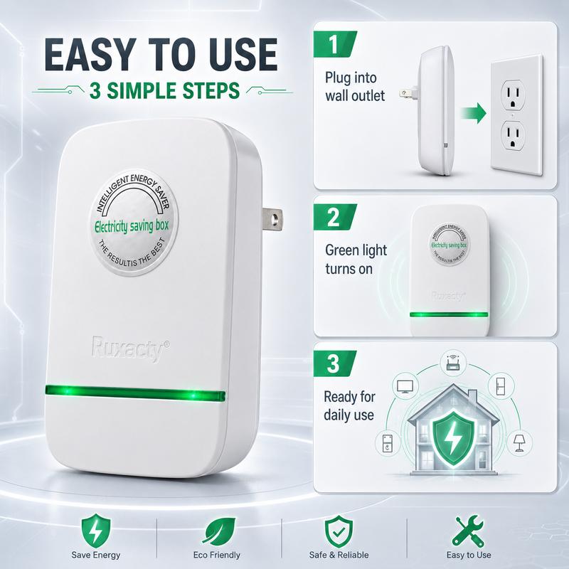 Smart Saver Pro — Plug-In Electricity Saving Device